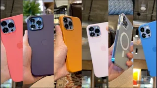 SIERRA BLUE iPhone 13 Pro Max WITH ALL NEW SILICONE & LEATHER CASES - Shot on iPhone 13 Pro Max