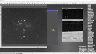 Stretching an image with Histrogram Transformation in Pixinsight