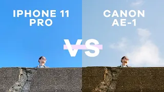 iPhone 11 Pro Camera VS Canon AE-1 | Analog 35mm Film Camera!