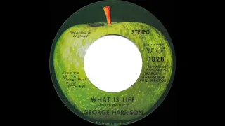 1971 HITS ARCHIVE: What Is Life - George Harrison (stereo 45)