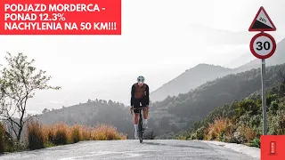 12,3 % średniego nachylenia na ponad 5 km podjazdu - czy damy radę podjechać na Serra de Bernia???