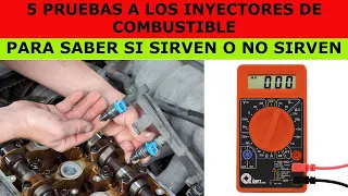 5 PRUEBAS A LOS INYECTORES PARA SABER SI SIRVEN O NO SIRVEN