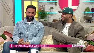 Craig David, Wes Nelson (Former Love Islander) On Lorraine [22.02.2024]