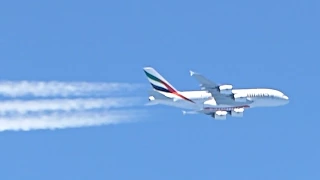 Airbus A380 air traffic cockpit view video ✈
