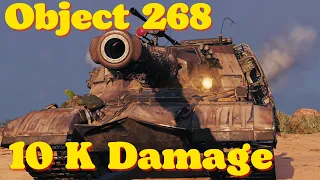 World of tanks Object 268 - 10,2 K Damage 4 Kills, wot replays