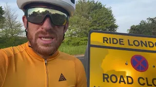 Riding Stage 2 of Ride London 2023