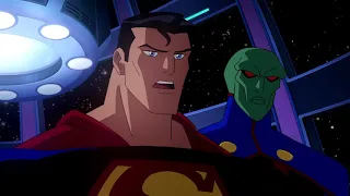 Lex Luthor meets the Justice League - Part 2 HD ( Justice League: Crisis on Two Earths )