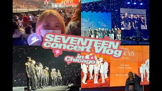 SEVENTEEN BE THE SUN CONCERT VLOG in Chicago