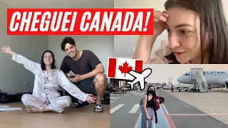 CHEGUEI NO CANADA, vlog da quarentena, mobiliando a casa, primeiras compras de mercado - PARTE 1