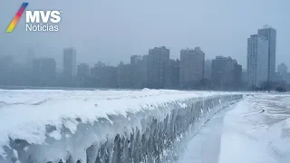 Frío extremo en Chicago