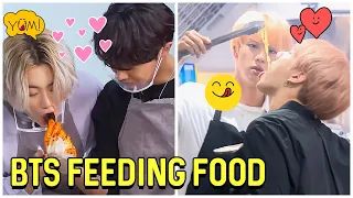 BTS Feeding Each Other