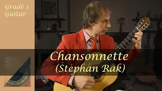 Štěpán Rak: Chansonnette (Trinity Grade 1 Guitar)