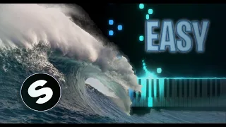 DVBBS & Borgeous - TSUNAMI | EASY Piano Tutorial | By Express Piano