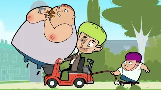 Mobility Scooter Tricks! | Mr. Bean | Cartoons for Kids | WildBrain Kids