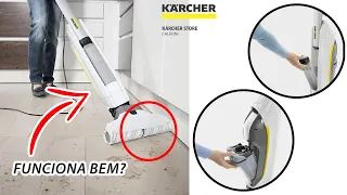 Limpadora de pisos Kärcher FC5 - Manuseio e Demonstração !