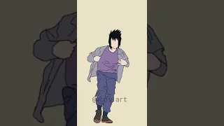 Viral TikTok Anime Dance Naruto Uzumaki, Sasuke Uchiha, Kakashi, itachi and Deidara Colored