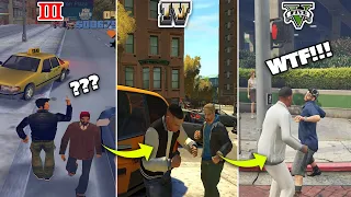 Can NPC recognize their stolen car in GTA Games ( Evolution ( 2001 - 2022 )) |