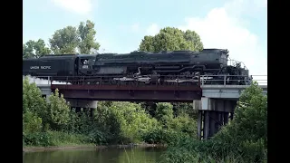 Union Pacific Big Boy 4014 Steam Locomotive in Southern Louisiana