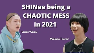 SHINee being a mess in 2021 for 9 minutes straight