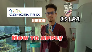 Concentrix is hiring for freshers/experience, with high paying salary