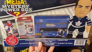 12 MINUTES OF RAGE!! OPENING TWO HOCKEY MEGA MYSTERY POWER BOXES FROM WALMART! ABSOLUTE CHAOS