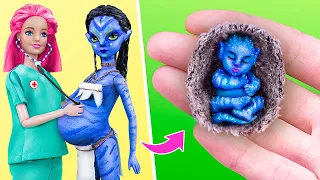 10 DIY Baby Doll Hacks and Crafts / Miniature Baby, Cradle, Blankets and More!