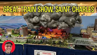 The Great Train Show, Saint Charles, Missouri 2023 🚂 Model trains in action 😎 #trains #trainvideo