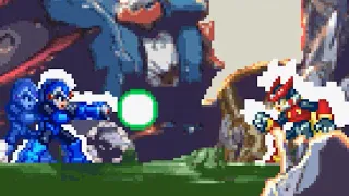 Mega Man Zero 3 (Rockman Zero 3) - X vs Omega Zero