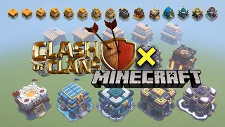 Clash of Clans x minecraft