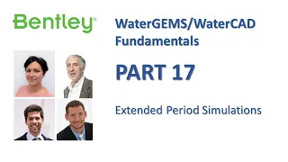 WaterGEMS/WaterCAD Fundamentals Part 17: Extended Period Simulations
