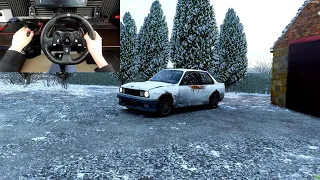 Forza Horizon 4 - BMW E30 M3 Rebuild - POV Cam (Steering Wheel & Shifter)