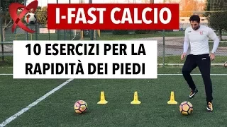 Come migliorare la rapidità nel calcio / 10 esercizi per la rapidità dei piedi