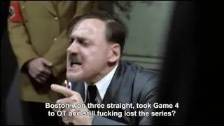 Hitler reacts to the Bruins losing to the Flyers