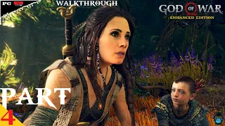 GOD OF WAR PC Walkthrough Part 4 [4K 60FPS ULTRA RTX 3080 TI] - No Commentary (The Light of Alfheim)