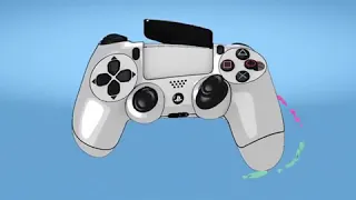 All PlayStation controller animation