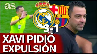 REAL MADRID 3 - FC BARCELONA 1 | ¿POR QUÉ pidió XAVI la ROJA a VINICIUS en EL CLÁSICO? | AS