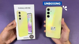 Samsung Galaxy A35 5G - Unboxing & Price in Pakistan! (Exynos 1380 + 50MP OIS !)