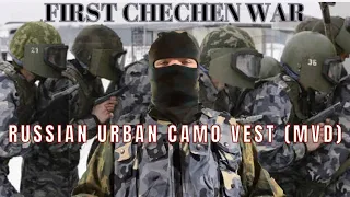 First Chechen War Russian Urban Camo Vest Showcase (ANA Urban KKO VV1 Vest)