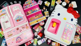 18 Minutes Satisfying with Unboxing Hello Kitty and Pink Bear Refrigerator | Cute Toys ASMR