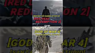 RDR2 vs god of war #shorts #godofwar #games #reddeadredemption