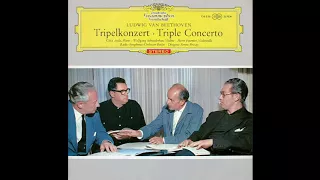 Beethoven ‎Triple Concerto Fricsay BRSO Fournier Anda Schneiderhan