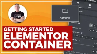 How To Use The NEW Elementor Container | Flexbox CSS