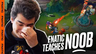 Bwipo coaches noob how to get out of Silver! | Fnatic Teaches Noob Ep4