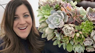 Making a Succulent Wreath VLOG // Garden Answer