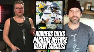 Aaron Rodgers & Pat McAfee Talk Packers Defense Shutting Down Offenses Recently