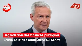 [DIRECT] Bruno Le Maire auditionné par la commission des finances du Sénat