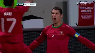 Cristiano Ronaldo vs Sweden• 3-2 Hat-trick Goals  | Extended Highlights