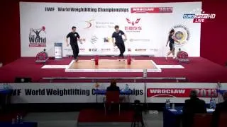 EVSTYUKHINA Nadezda 2s 125 kg cat. 75 World Weightlifting Championship 2013