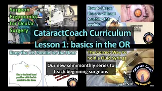 CataractCoach 1518: curriculum lesson 1 - basics in OR