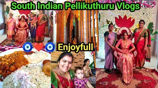 South Indian Pellikuthuru / South Indian Traditional l South indian Pellikuthuru Function Vlogs